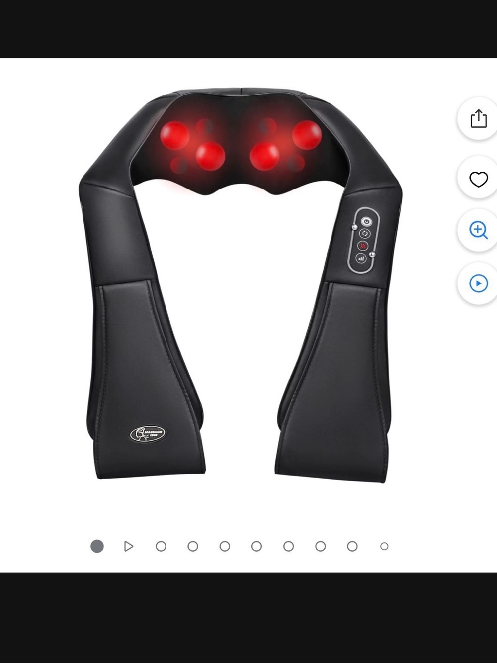 Shiatsu Neck and Shoulder Massager with Heat